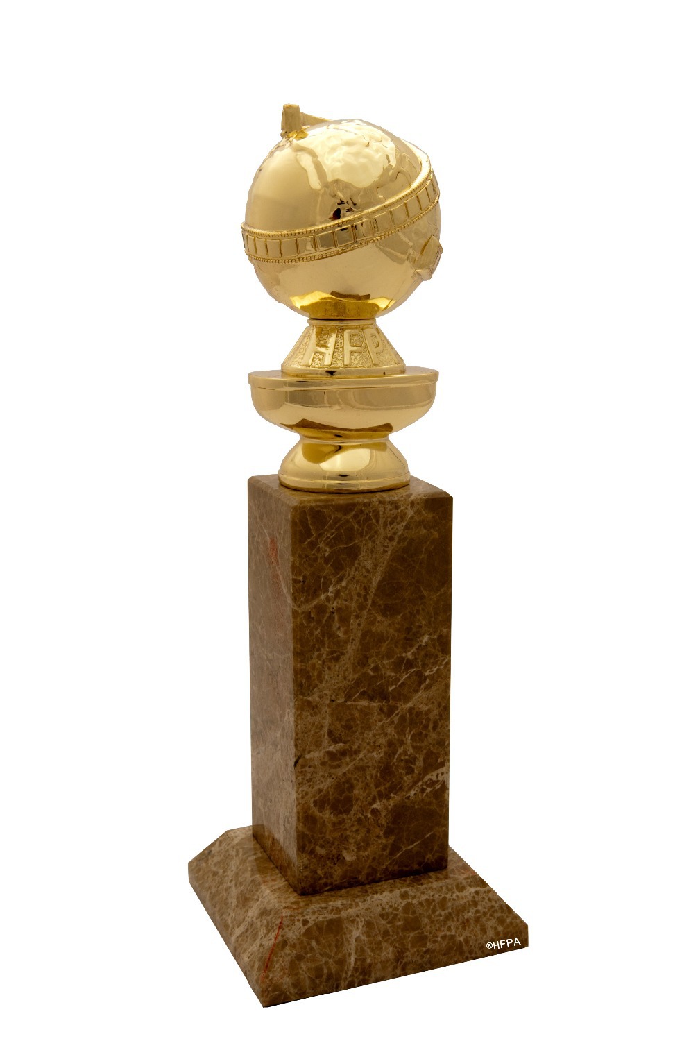 Golden Globe Awards Replica Zinc Alloy Trophy 10 Inches Via DHL